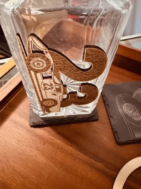 Custom Ferrari P4 Whisky and Cigar Set