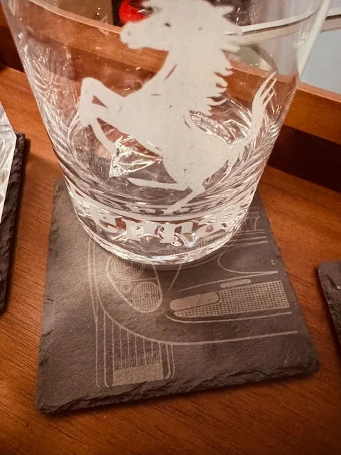 Custom Ferrari P4 Whisky and Cigar Set