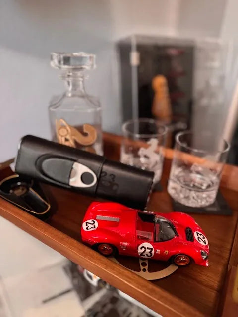 Custom Ferrari P4 Whisky and Cigar Set
