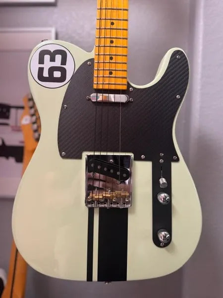 Custom Porsche 1963 901/911 Mint Green Guitar