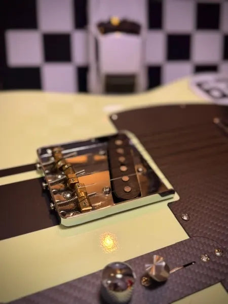 Custom Porsche 1963 901/911 Mint Green Guitar