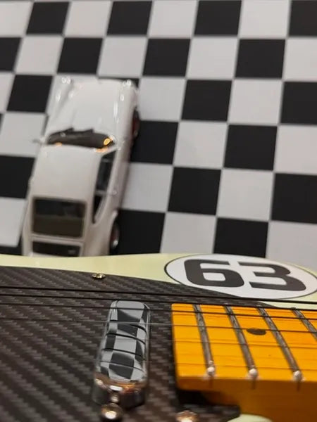 Custom Porsche 1963 901/911 Mint Green Guitar