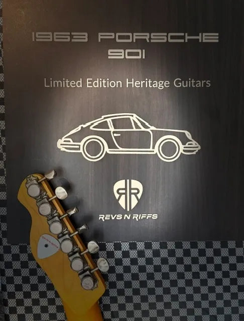 Custom Relic Porsche 1963 901/911 Gulf Edition Guitar