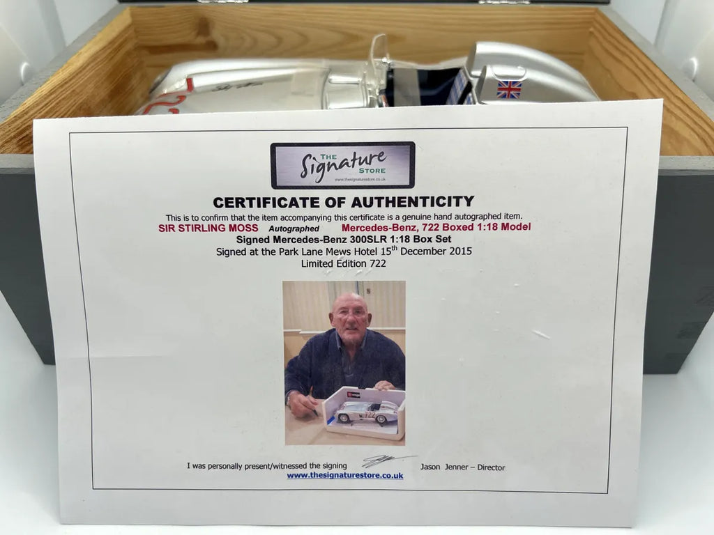 Sterling Moss Mercedes Benz 722 Boxed 1:18 Model