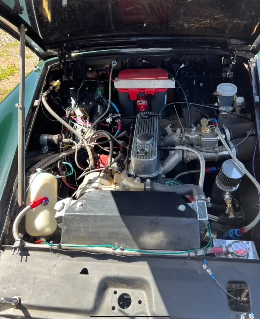 Classic 1968 Austin Healey Sprite Race Car