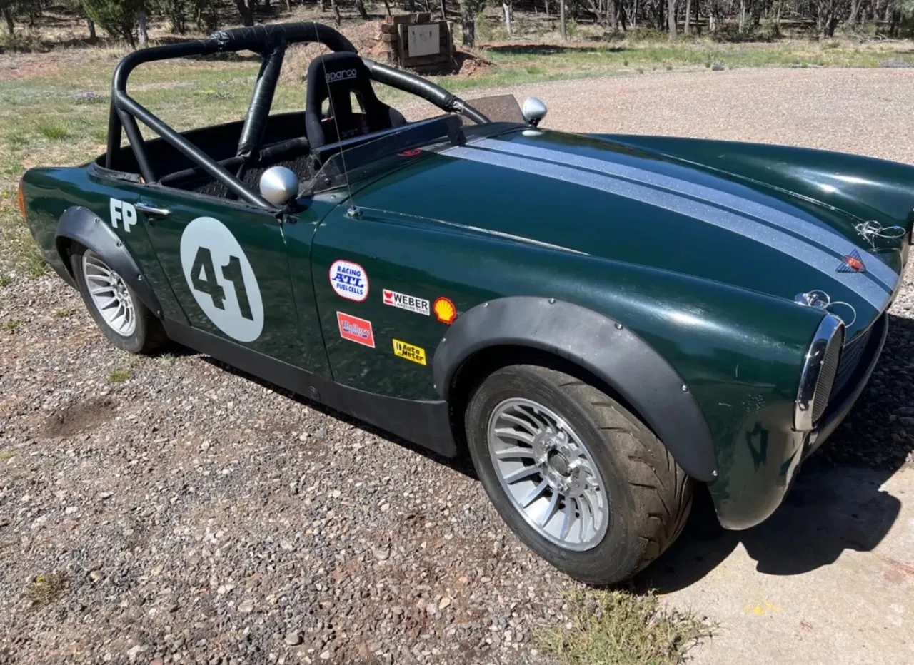 Classic 1968 Austin Healey Sprite Race Car